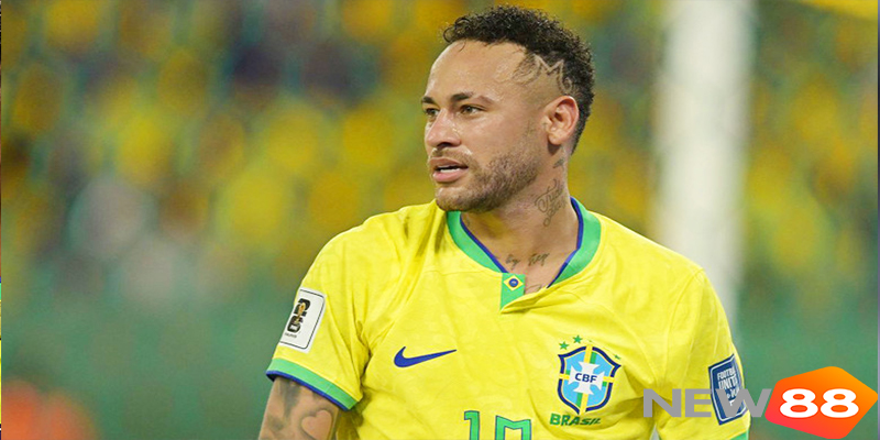Neymar trong màu áo tuyển Brazil trước World Cup 2026